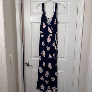 Old Navy- Wrap Maxi Dress, Size Petite Small
